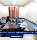 بازدید هیئت رئیسه سازمان از دفتر نمایندگی خرمشهر و مینوشهر و بازدید از پروژه های نظارتی مینوشهر